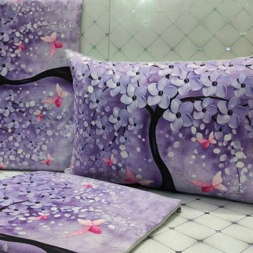 روبالشتی پورشه سه بعدی یک رو مخمل